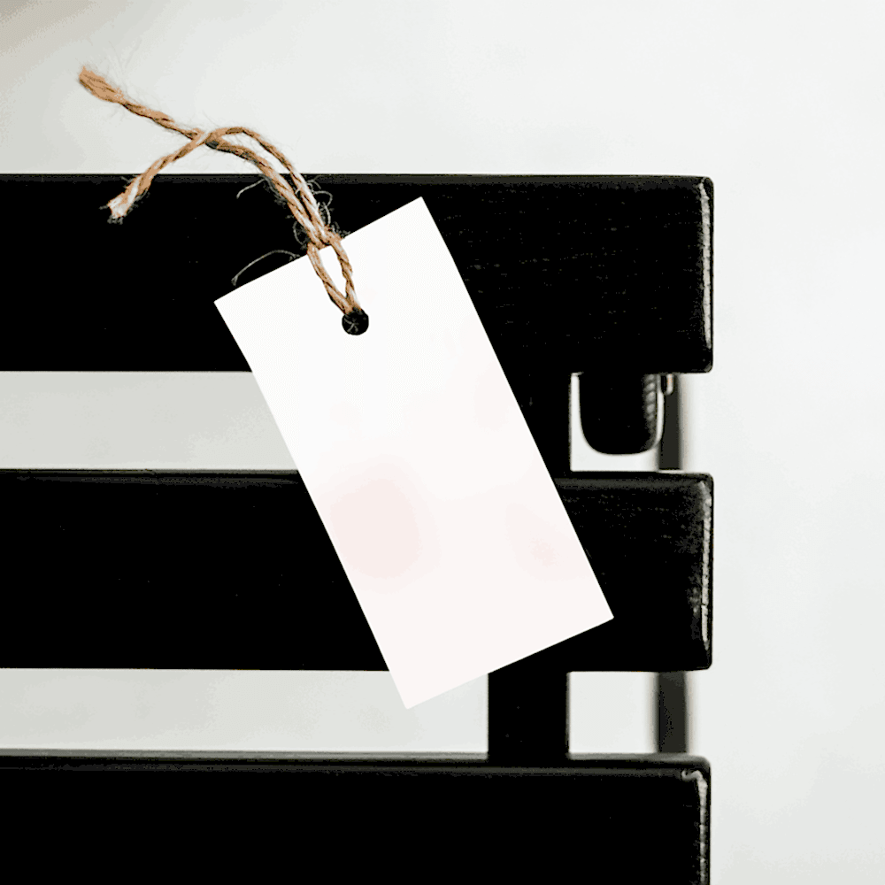 sallantı etiket beyaz 1